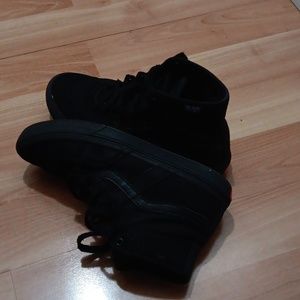 All Black Vans Shoes